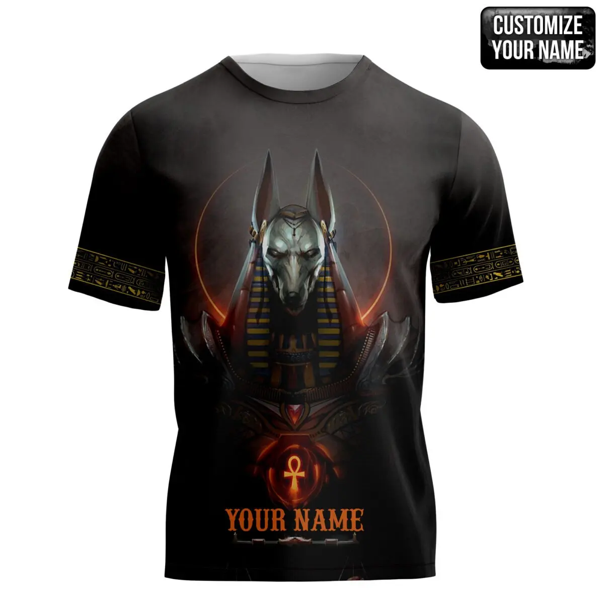 Street Fashion Egypt - ฤดูร้อนแฟชั่นผู้ชาย T เสื้อ 3D พิมพ์ส่วนบุคคลชื่อโบราณอียิปต์เสื้อยืด Street