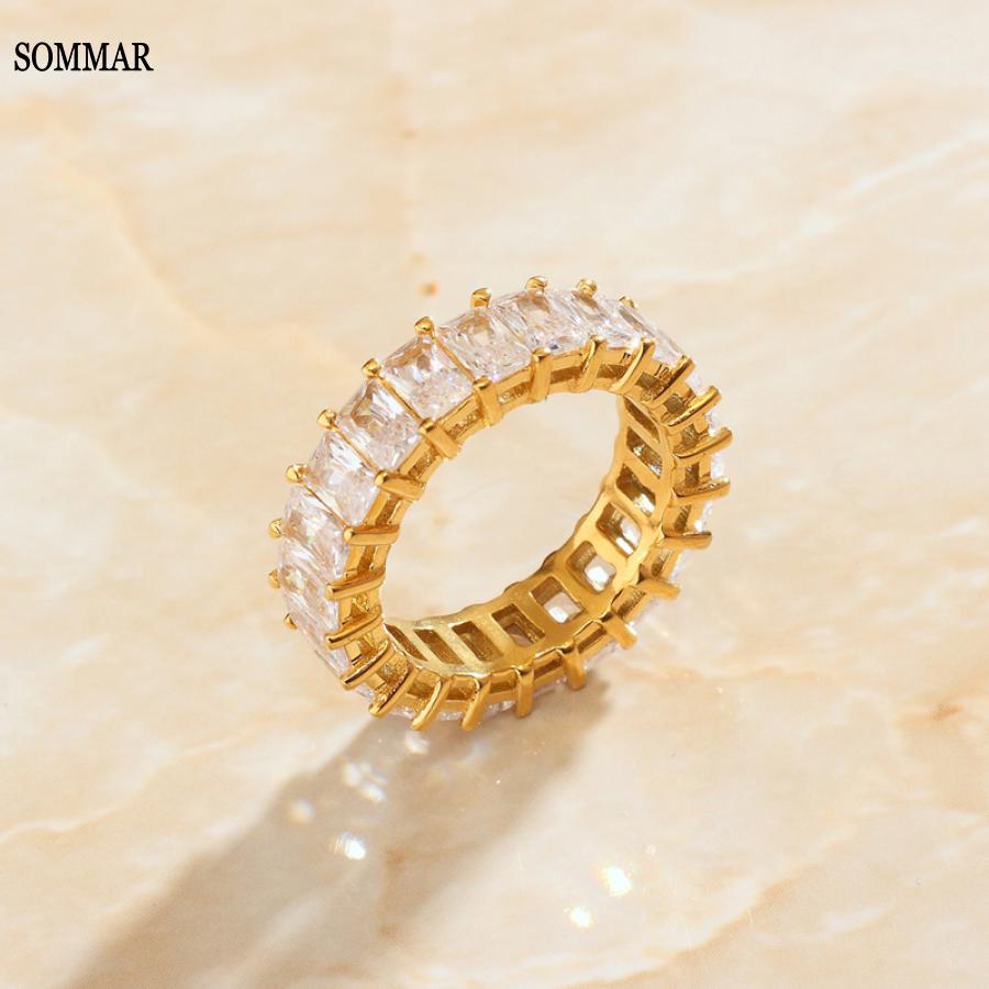 Street Fashion India - SOMMAR ช้อปปิ้งออนไลน์อินเดีย Gold Plated/stainless_steel สีขนาด 6