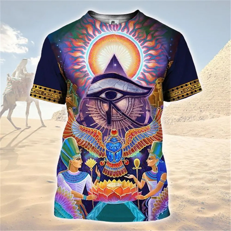 Street Fashion Egypt - Ancient Egypt Goddess T Shirt For