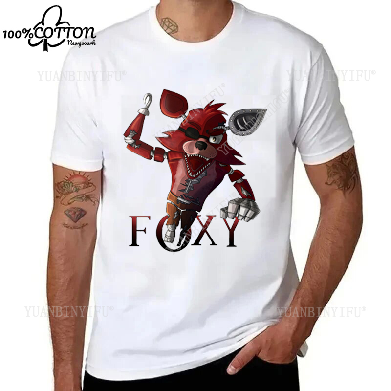 Fashion Street Night - เสื้อยืดแฟชั่นลายอนิเมทรอนิกส์ Five Nights at Freddy's 2