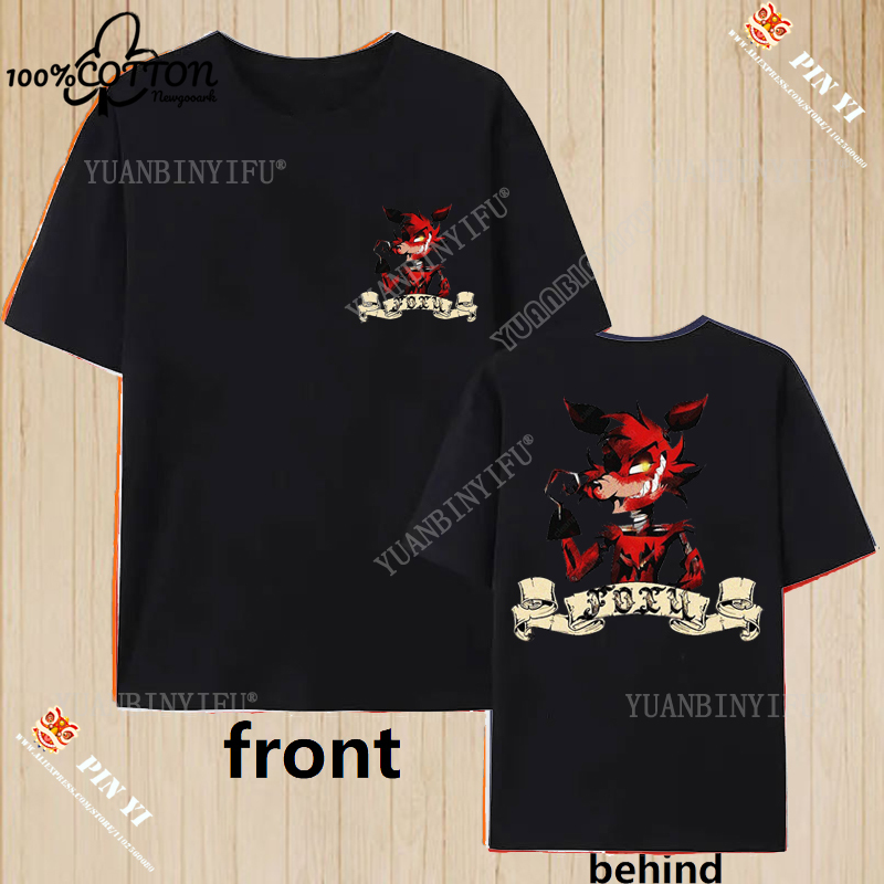 Fashion Street Night - เสื้อยืดลาย Five Nights At Freddy's สไตล์ฮาราจูกุสุดสร้างสรรค์