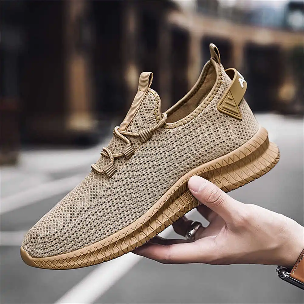 Street Fashion For Short Guys - Demi-Season ตาข่าย Tenni Man Running รองเท้าผ้าใบผู้ชาย
