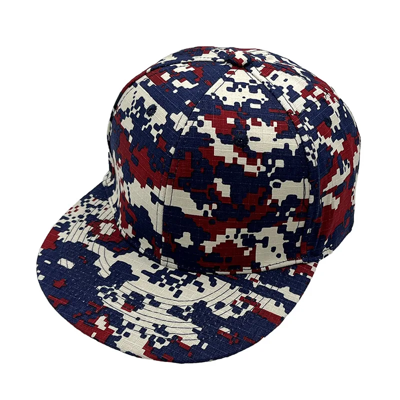 Street Fashion Youth - 2025 ใหม่พิมพ์ดิจิตอล Camo หมวก Hip Hop-Harajuku