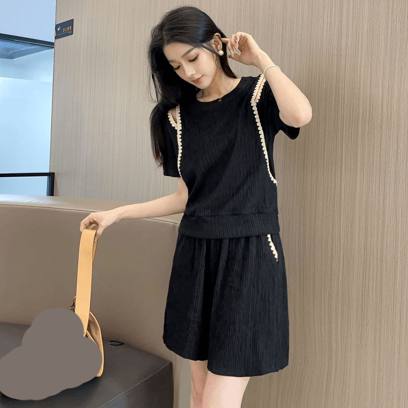 เกาหลีแฟชั่นปิดไหล่เสื้อยืด 2  - Street Fashion Mood บทวิจารณ์และราคา