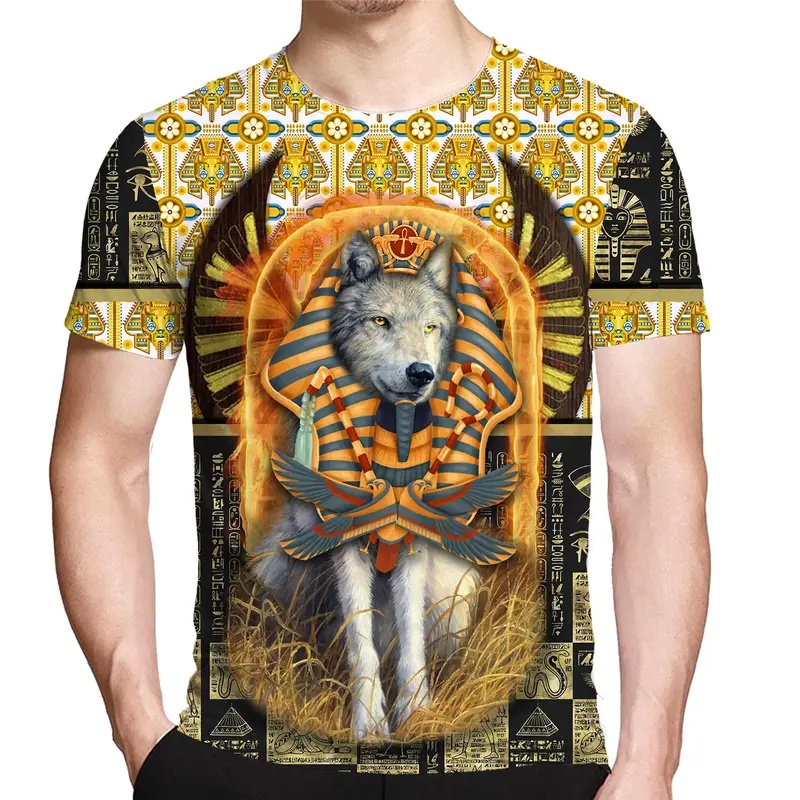 เสื้อยืดพิมพ์ลาย 3 มิติ ลายสุน - Street Fashion Egypt บทวิจารณ์และราคา