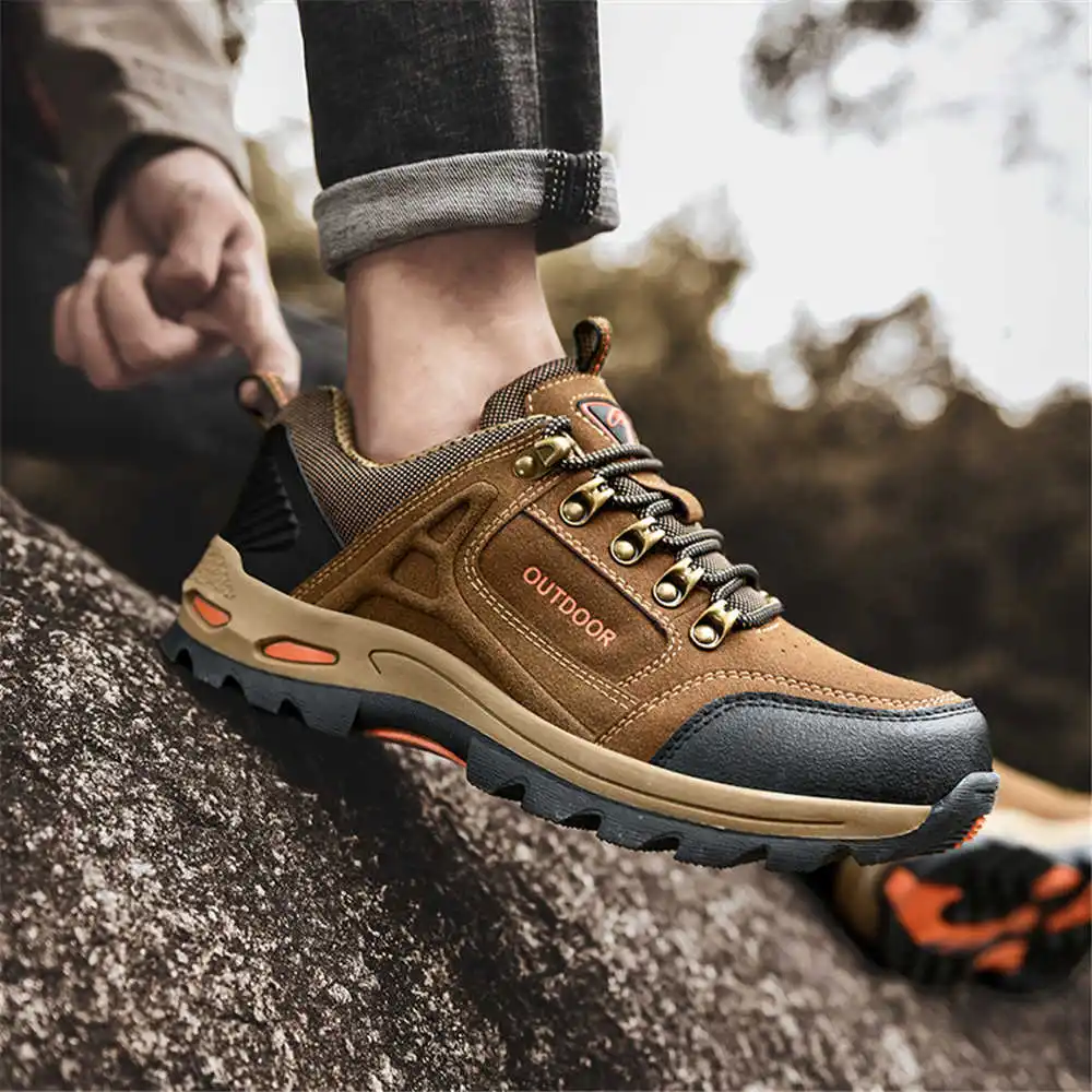 Non-SLIP Lace Up เดินป่าเทนนิส - Street Fashion For Short Guys บทวิจารณ์และราคา