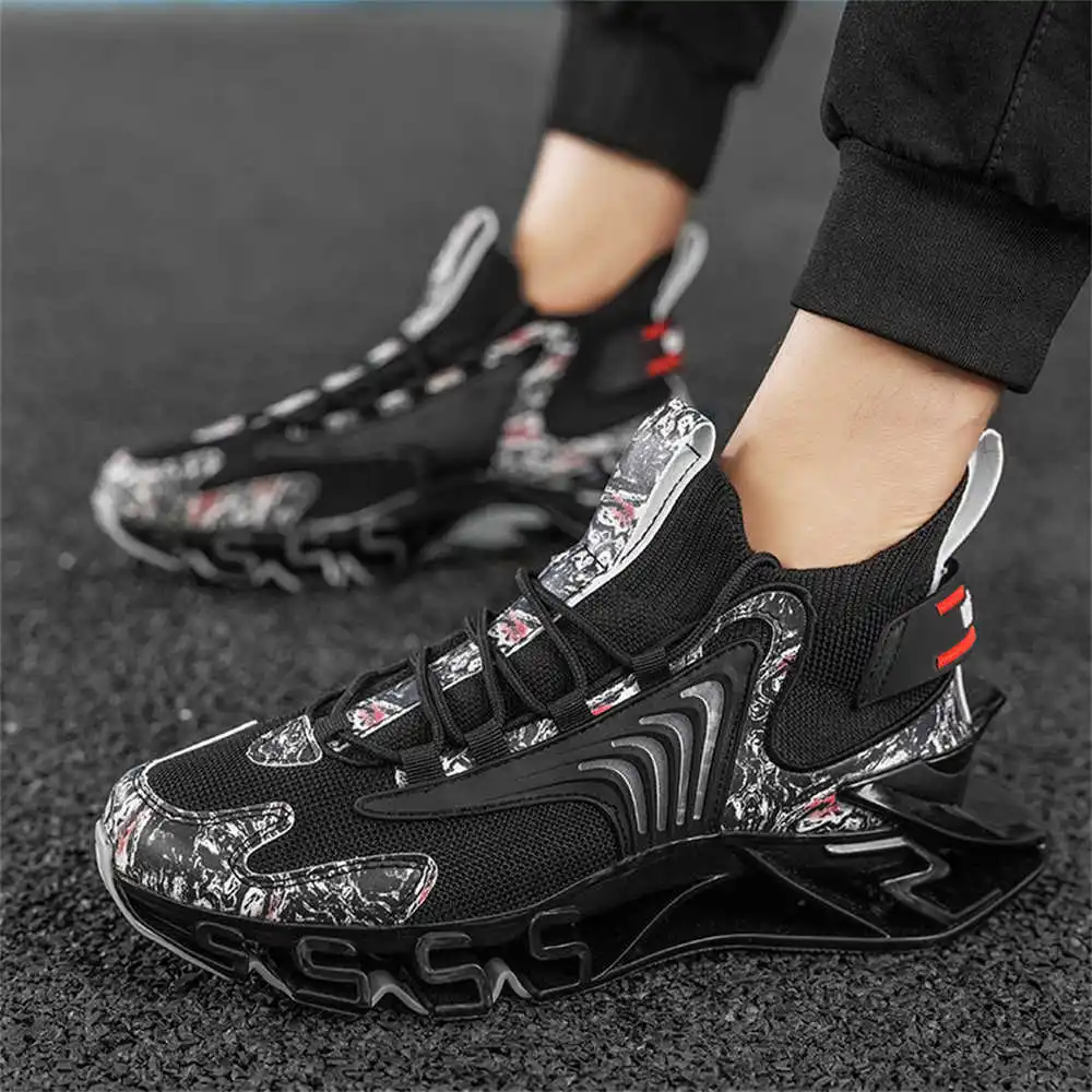 Blue Slipon ยาวรองเท้าสีชมพูรอ - Street Fashion Youth บทวิจารณ์และราคา