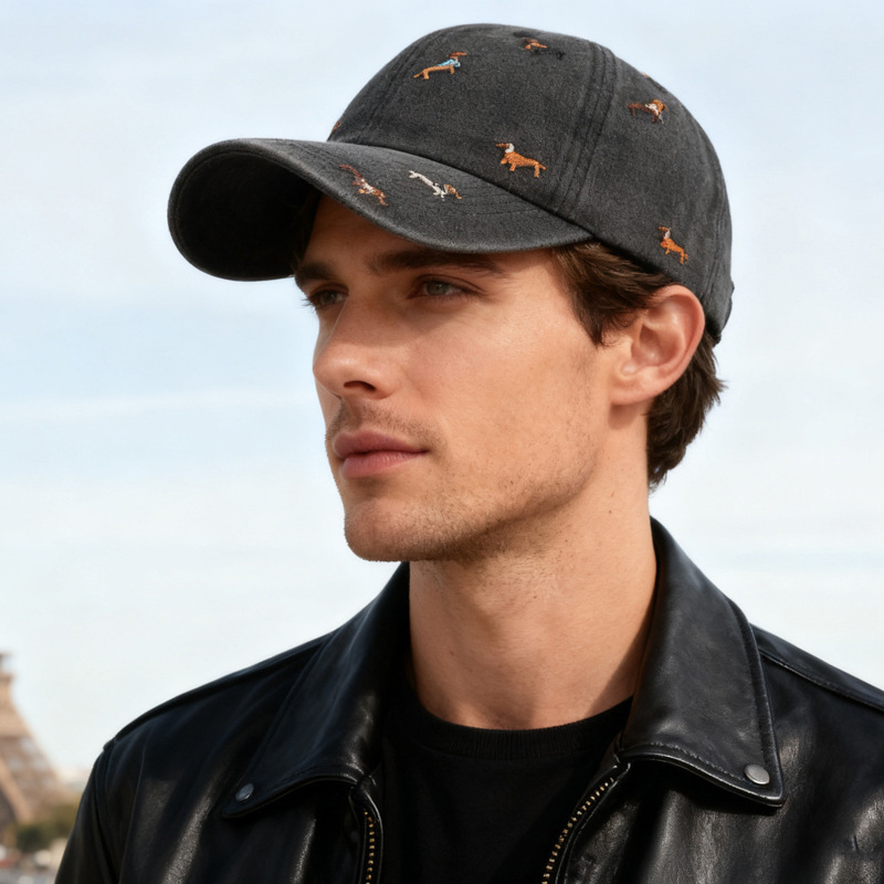 หมวกเบสบอลทรงนิ่มสไตล์เรโทรสำห - Street Fashion Roma บทวิจารณ์และราคา