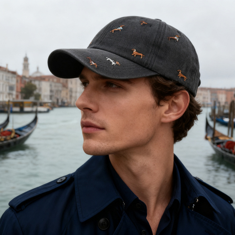 หมวกเบสบอลทรงนิ่มสไตล์เรโทรสำห - Street Fashion Roma บทวิจารณ์และราคา