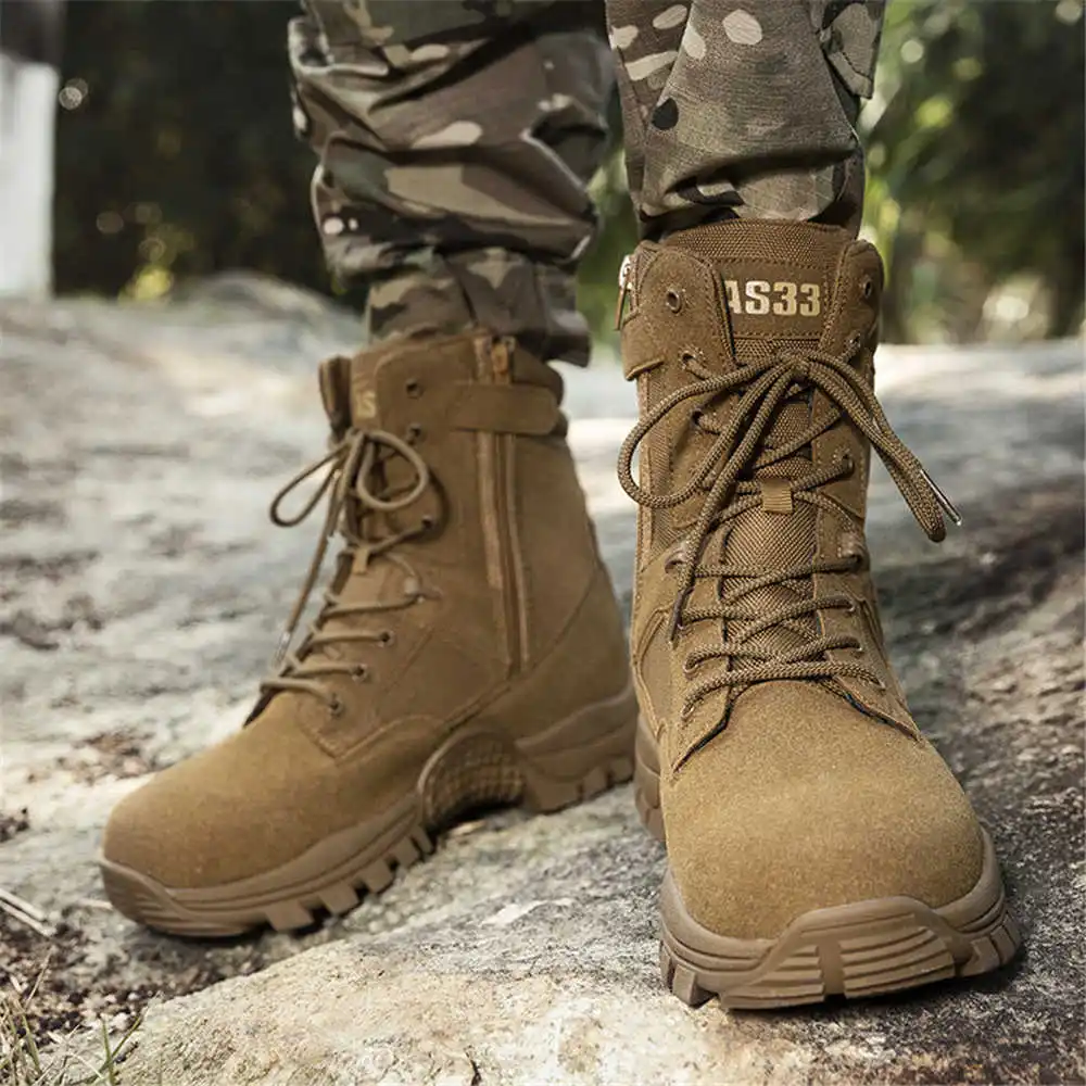 รองเท้าปีนเขาหนังแท้แบบไม่ลื่น - Street Fashion For Short Guys บทวิจารณ์และราคา