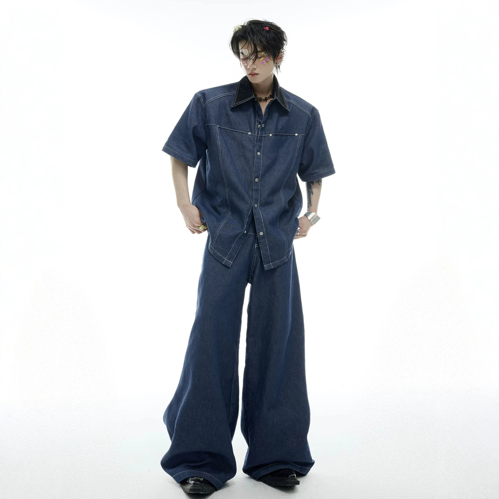 ชุดเซ็ตยีนส์ผู้ชายสไตล์อเมริกั - Street Fashion Jeans บทวิจารณ์และราคา