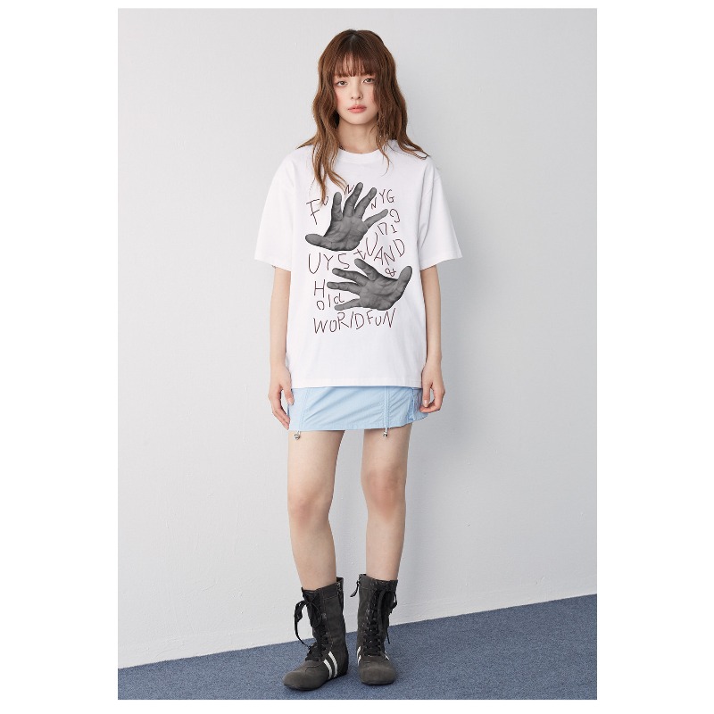 FUNNY GUY เสื้อยืดสไตล์อเมริกั - Street Fashion For Short Guys บทวิจารณ์และราคา