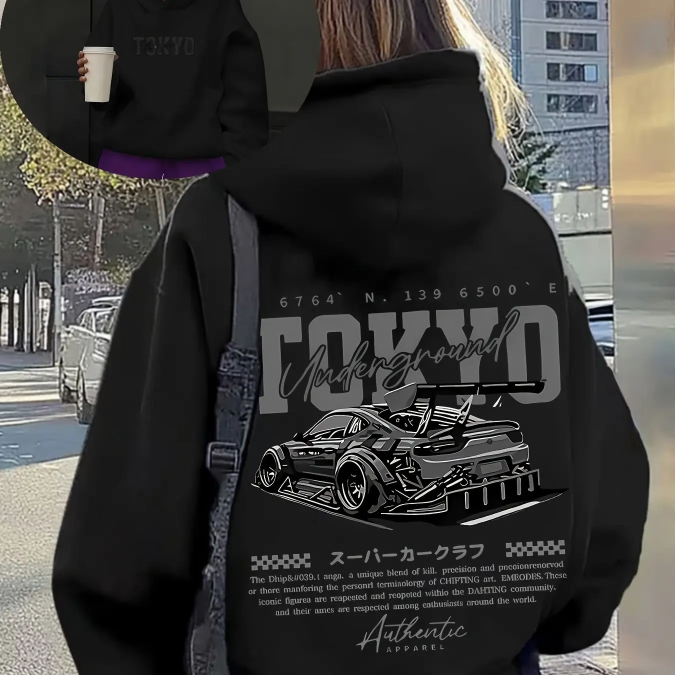 เสื้อฮู้ดสตรีทแวร์สไตล์ญี่ปุ่น - Street Fashion In Tokyo บทวิจารณ์และราคา