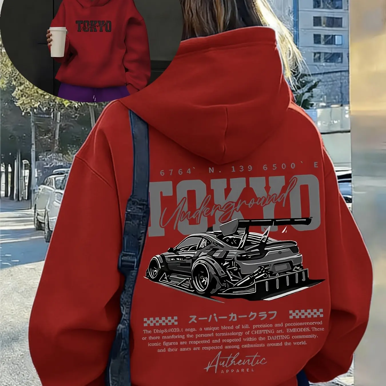 เสื้อฮู้ดสตรีทแวร์สไตล์ญี่ปุ่น - Street Fashion In Tokyo บทวิจารณ์และราคา
