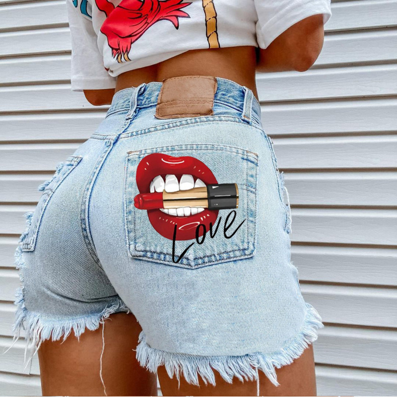 กางเกงยีนส์ขาสั้นสไตล์สตรีทแฟช - Street Fashion Jeans บทวิจารณ์และราคา