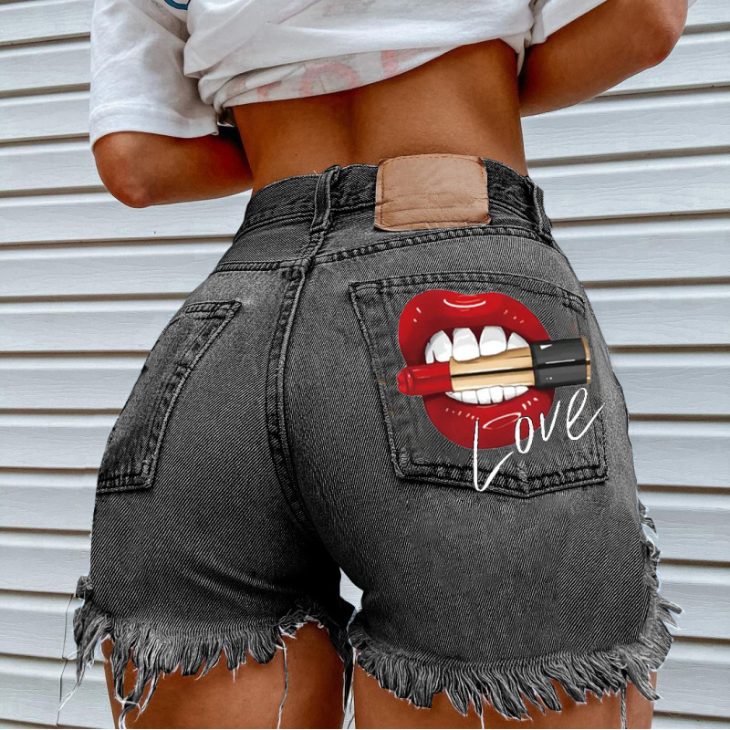 กางเกงยีนส์ขาสั้นสไตล์สตรีทแฟช - Street Fashion Jeans บทวิจารณ์และราคา