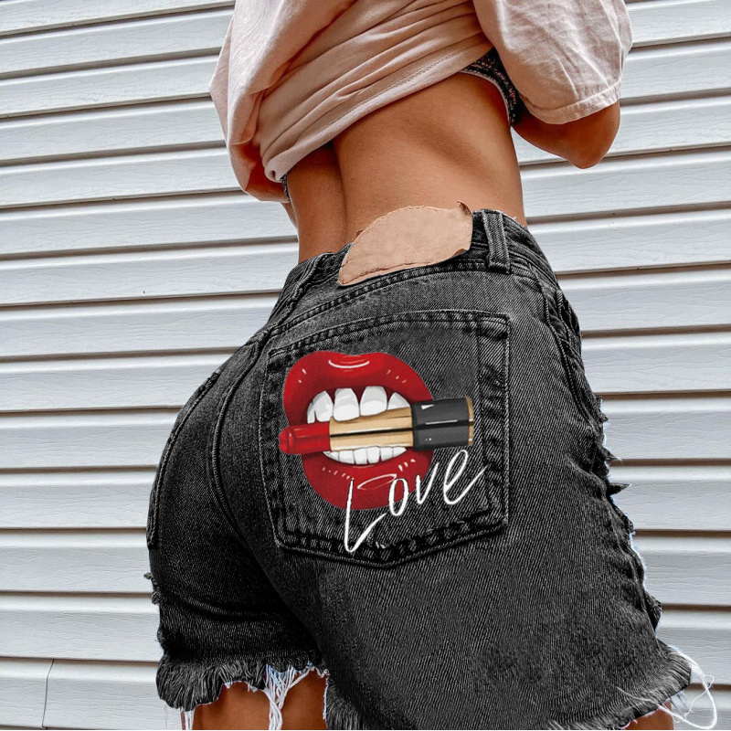กางเกงยีนส์ขาสั้นสไตล์สตรีทแฟช - Street Fashion Jeans บทวิจารณ์และราคา
