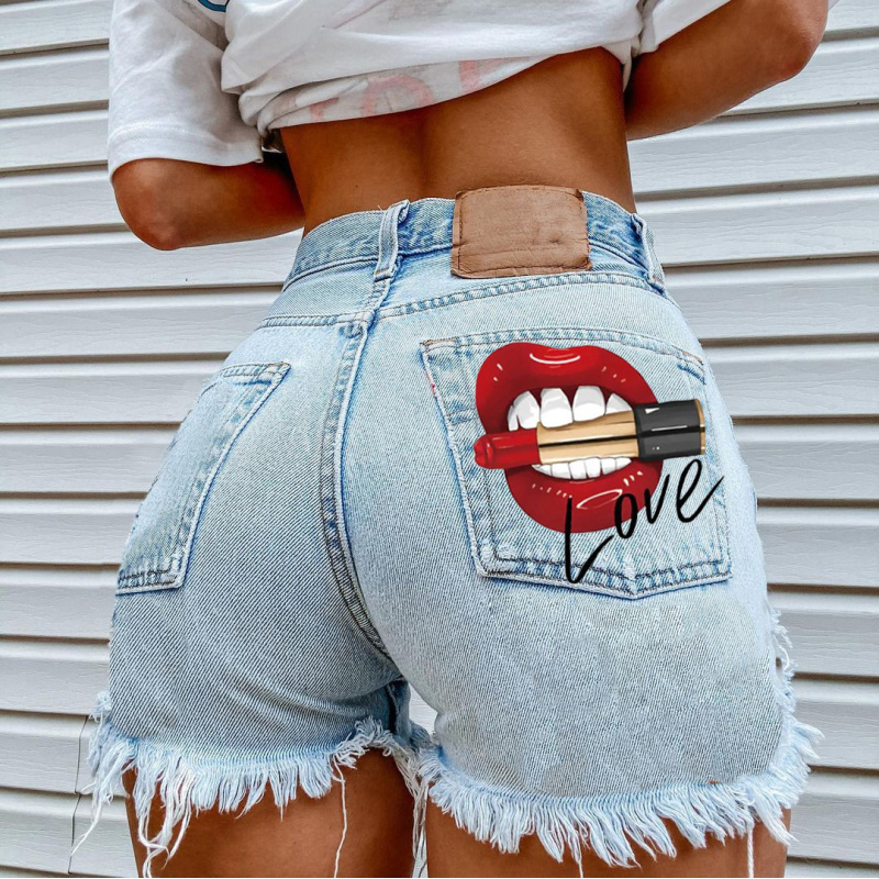 กางเกงยีนส์ขาสั้นสไตล์สตรีทแฟช - Street Fashion Jeans บทวิจารณ์และราคา
