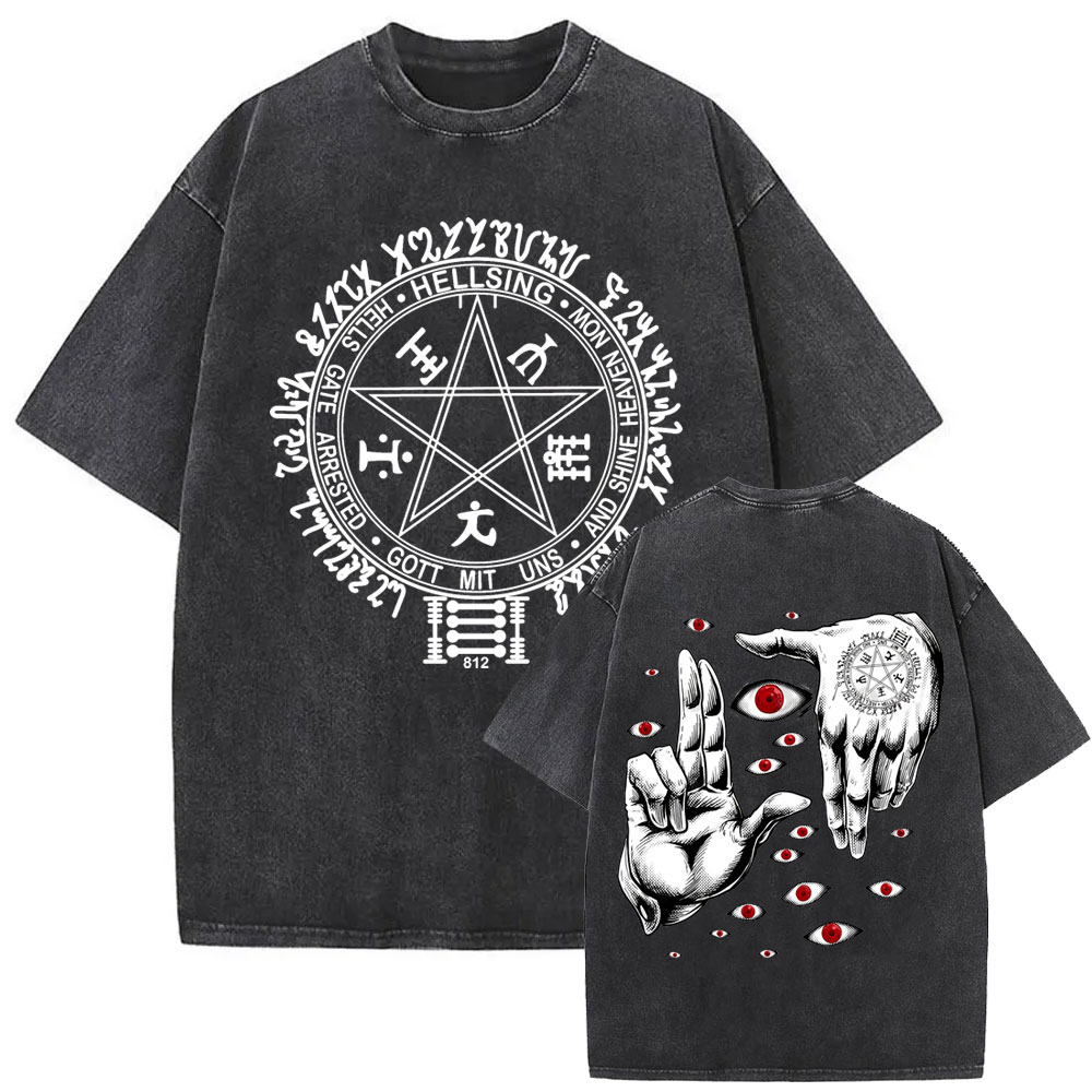 เสื้อยืดพิมพ์ลายสองด้านลายอนิเ - Street Fashion Vintage บทวิจารณ์และราคา