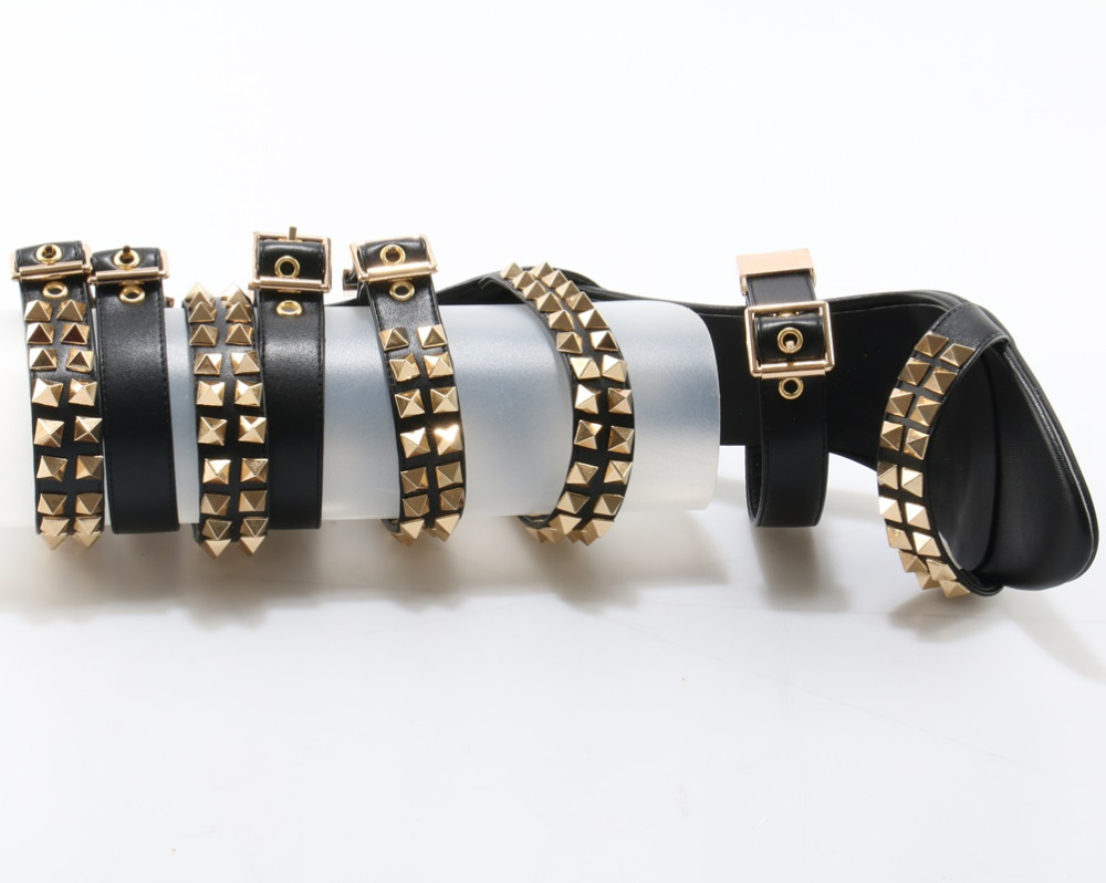 รองเท้าส้นสูงแบบเปิดนิ้วเท้า ส - Street Fashion Roma บทวิจารณ์และราคา