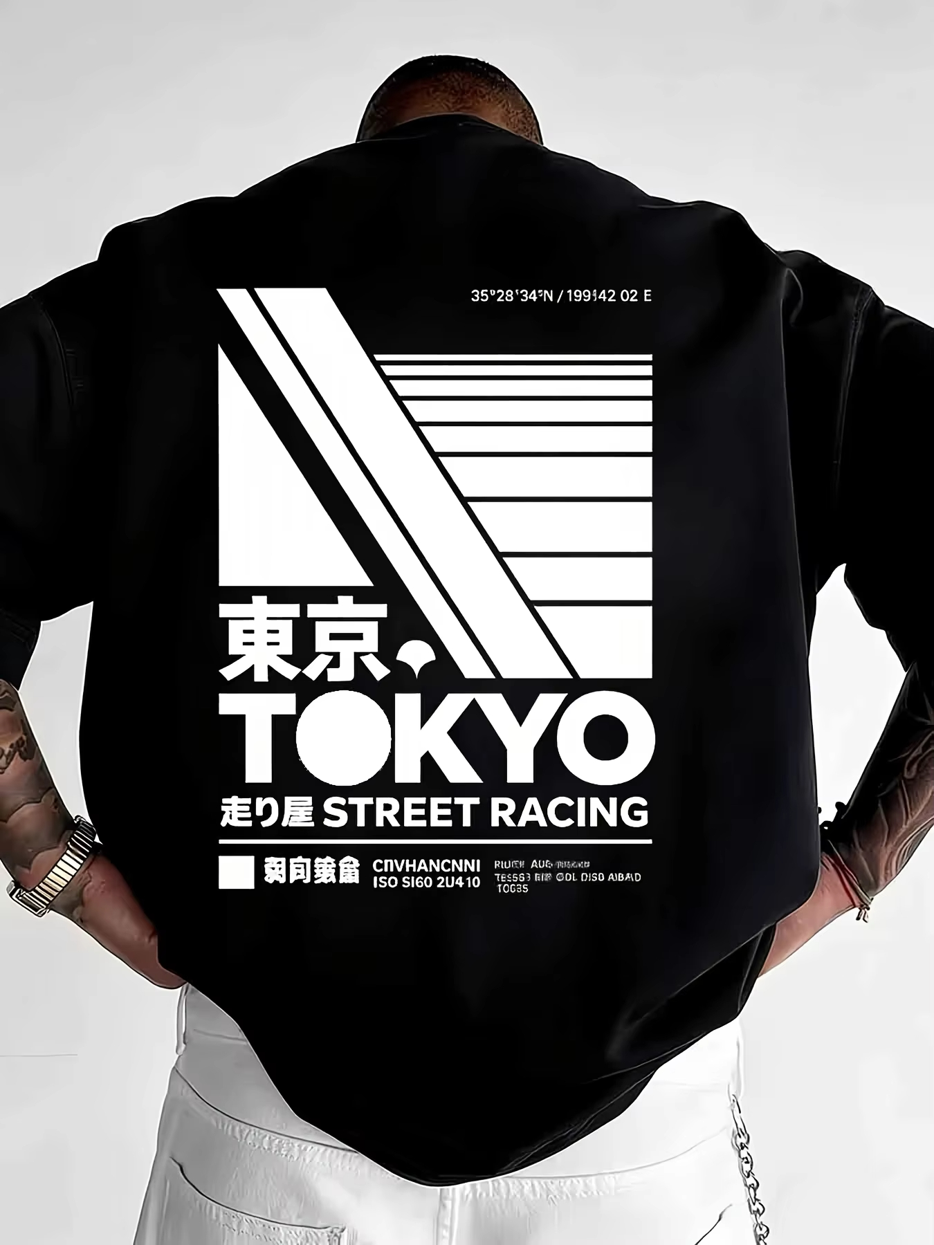 เสื้อยืดพิมพ์ลายสไตล์สตรีทญี่ป - Street Fashion In Tokyo บทวิจารณ์และราคา