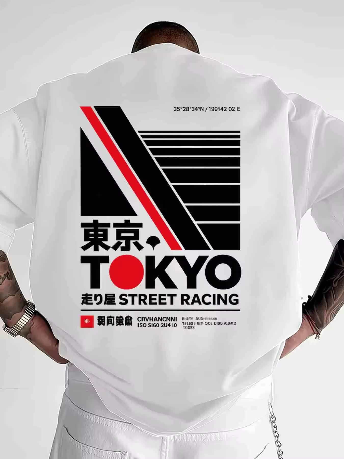 เสื้อยืดพิมพ์ลายสไตล์สตรีทญี่ป - Street Fashion In Tokyo บทวิจารณ์และราคา