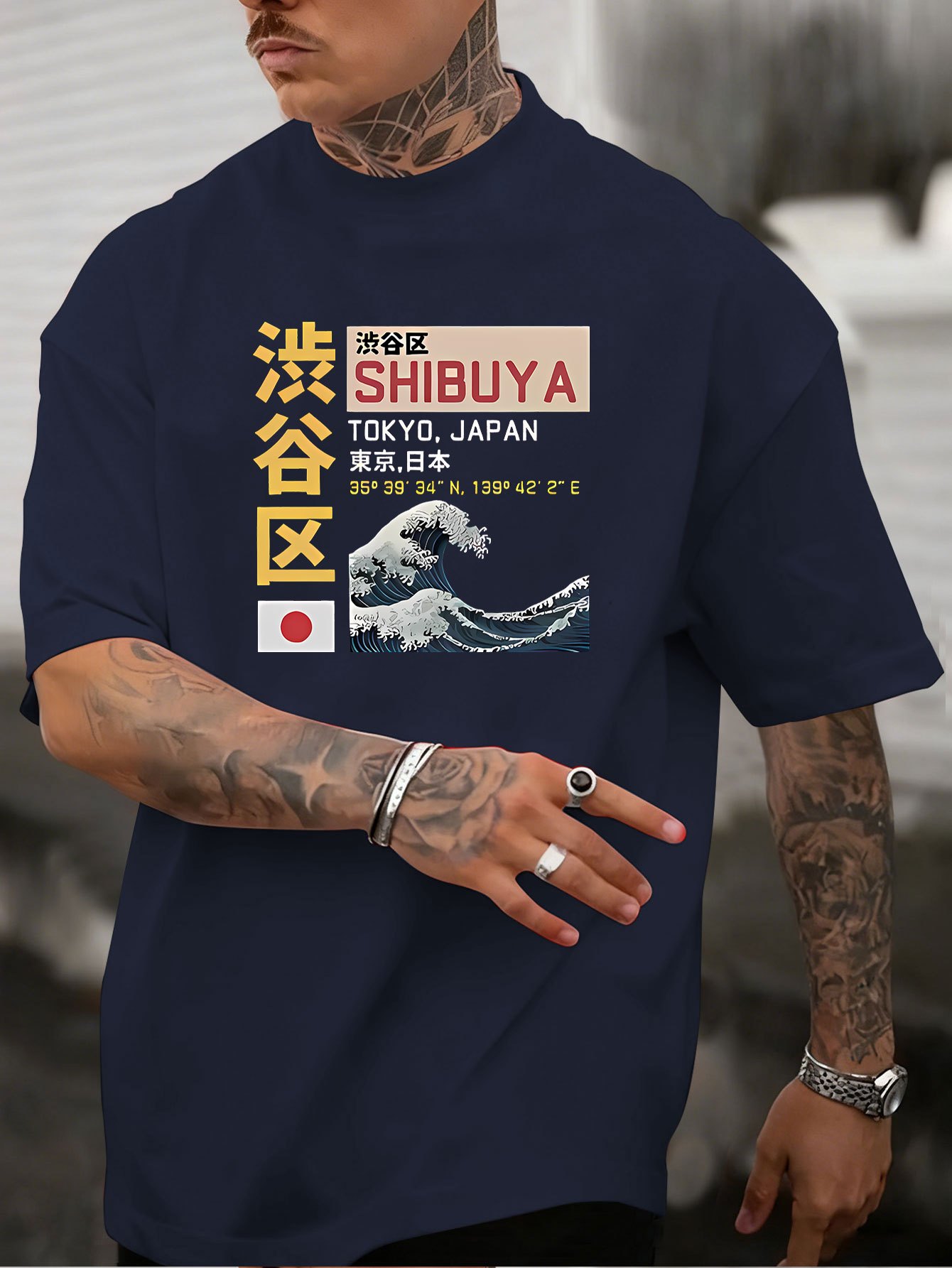 เสื้อยืดพิมพ์ลายโตเกียวชิบูยะส - Street Fashion In Tokyo บทวิจารณ์และราคา