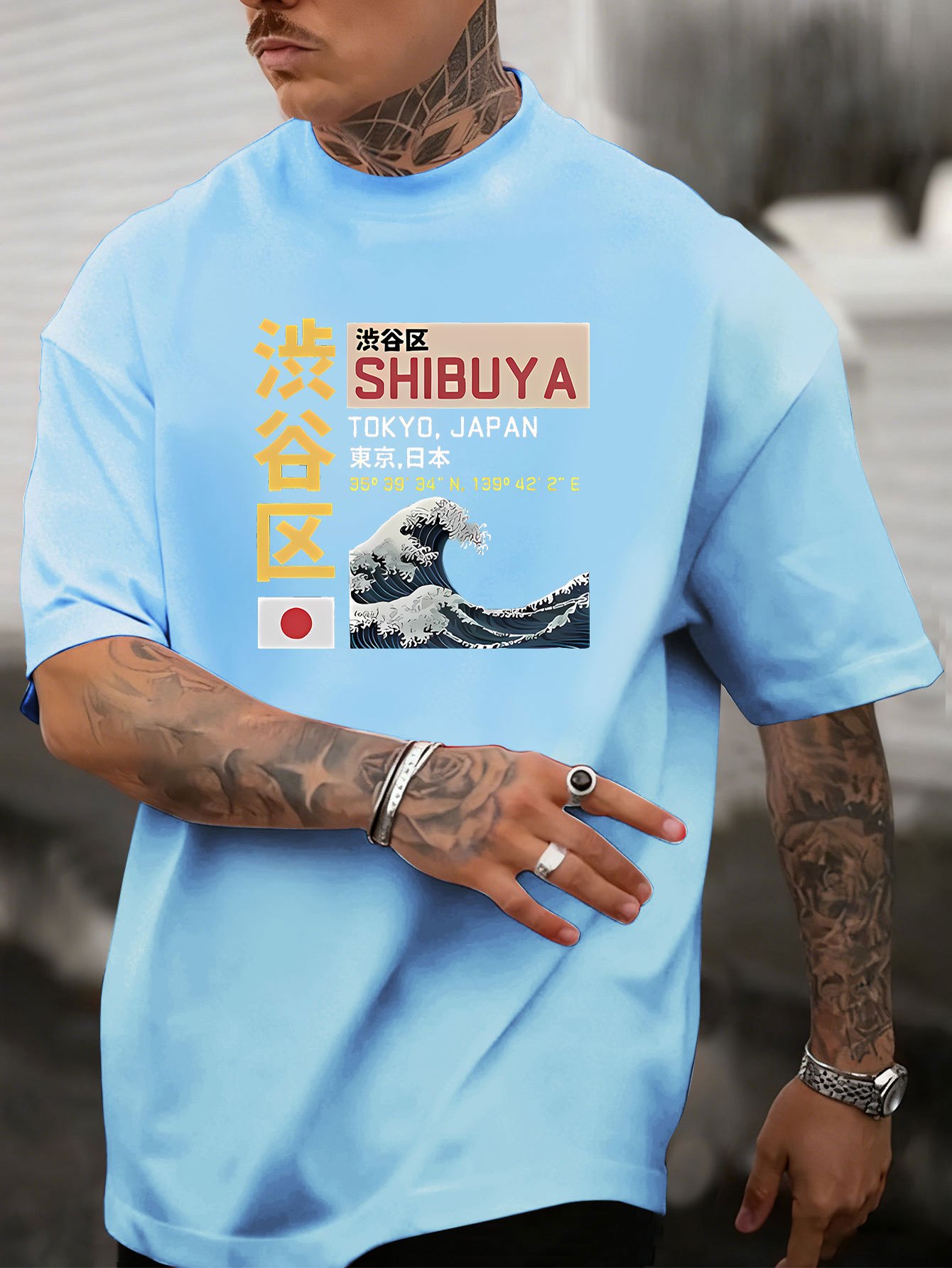 เสื้อยืดพิมพ์ลายโตเกียวชิบูยะส - Street Fashion In Tokyo บทวิจารณ์และราคา