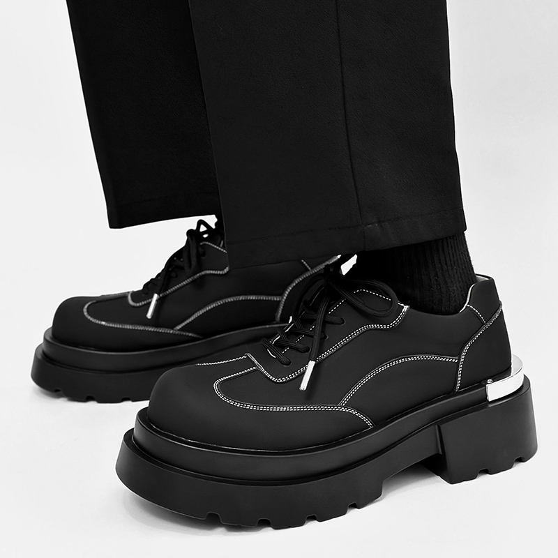 แฟชั่นผู้ชาย punk rock รองเท้า - Street Fashion Youth บทวิจารณ์และราคา