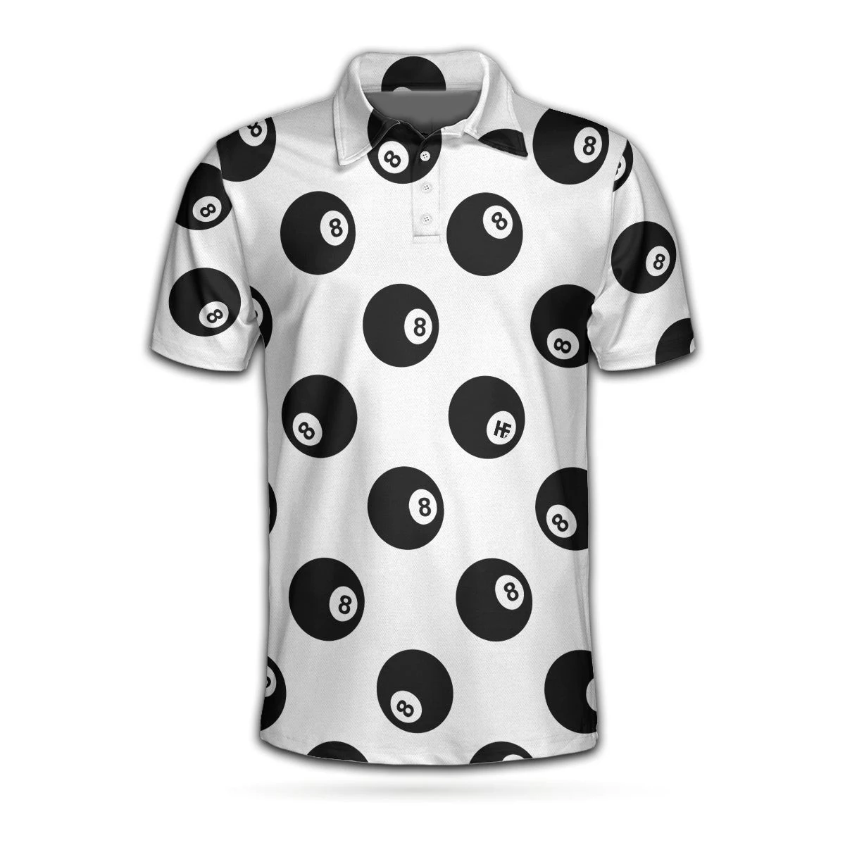 3D การพิมพ์บิลเลียดเสื้อโปโล H - Street Fashion Mood บทวิจารณ์และราคา