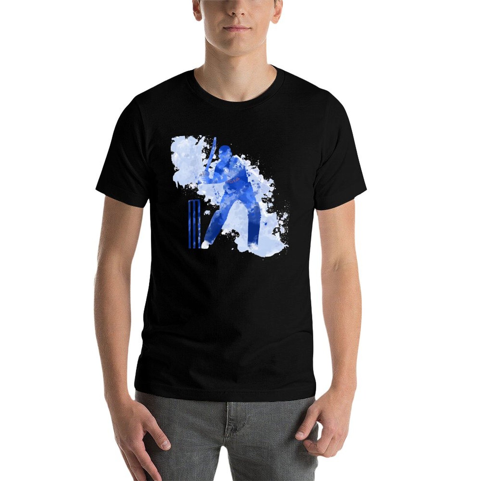 INDIA CRICKET - BATSMAN เสื้อย - Street Fashion India บทวิจารณ์และราคา
